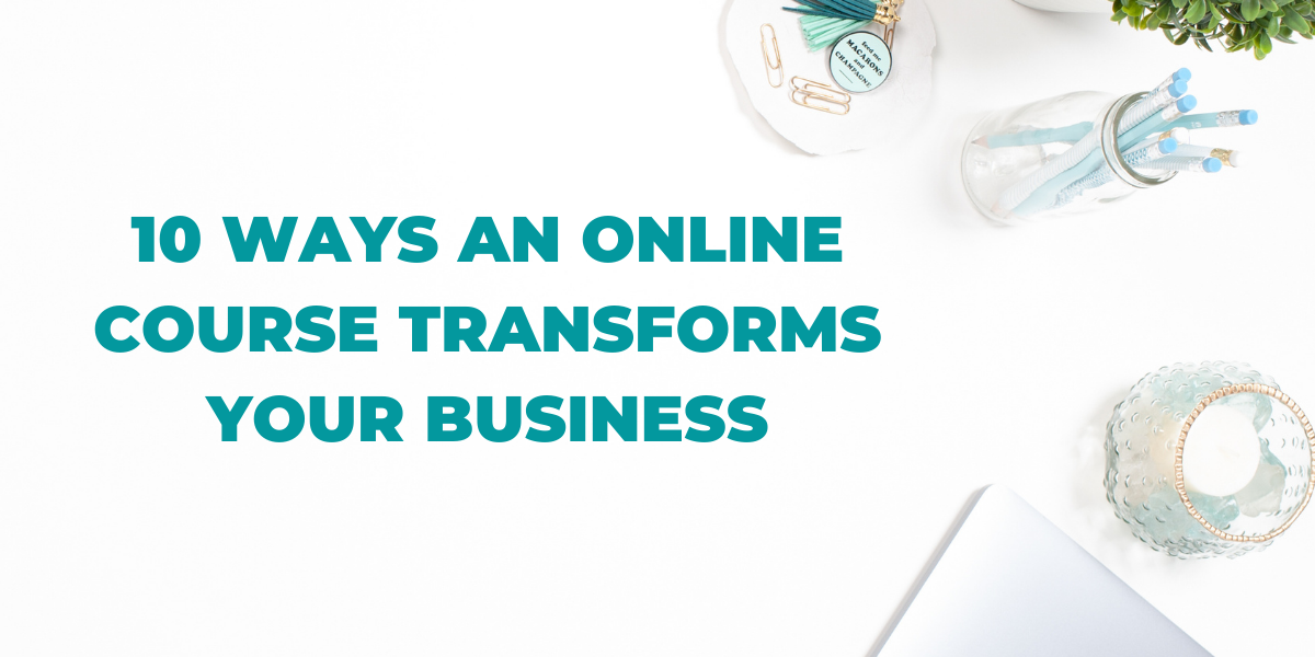 Online courses present an opportunity for brilliant people like you to not only grow your brand and business but to elevate the world with your knowledge and ideas.
