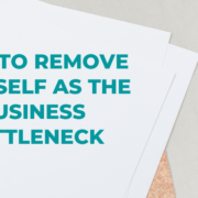Unlock your potential and achieve work-life balance. Discover how to remove bottlenecks in your business and create a signature process.